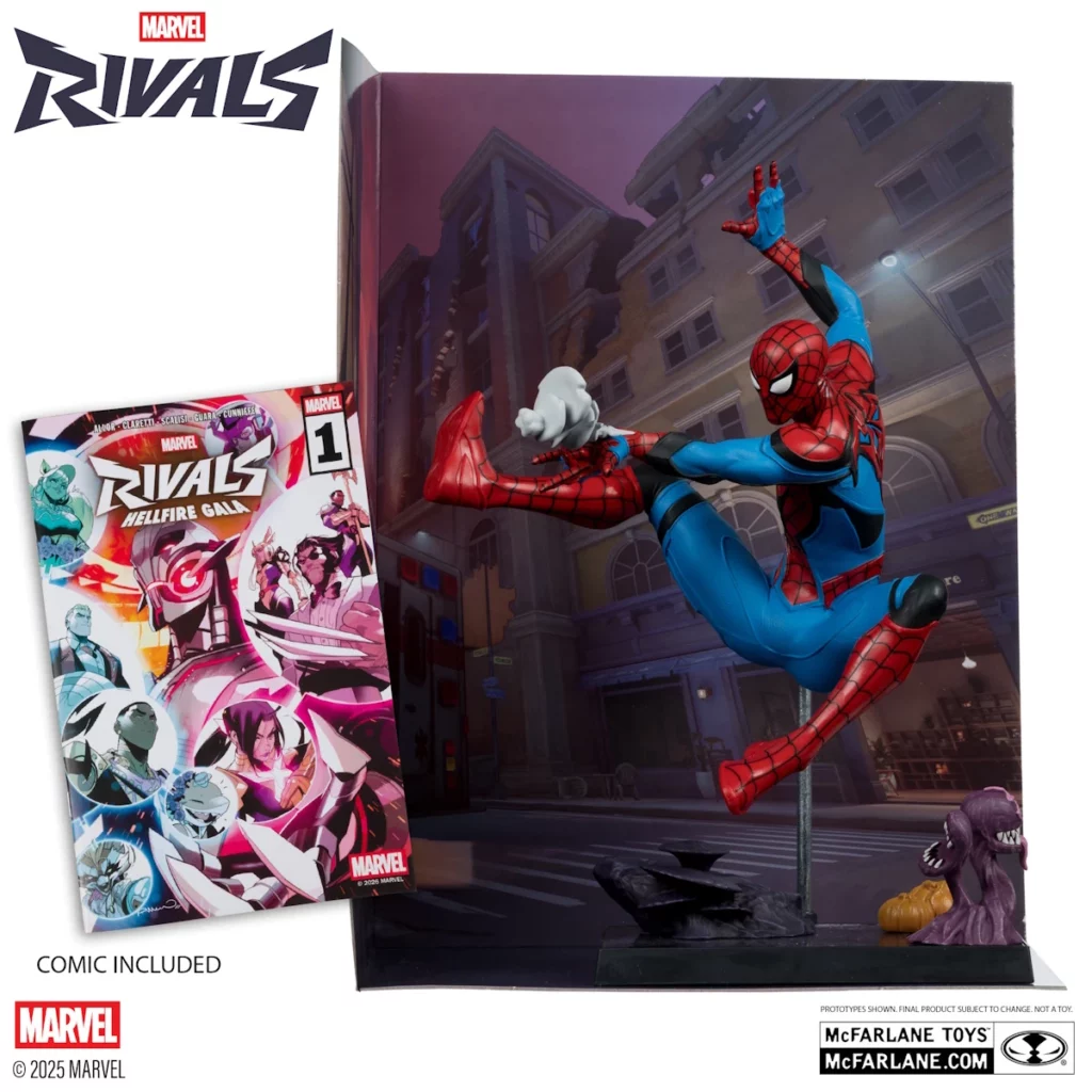 03. McFarlane Marvel Spider Man (Marvel Rivals) Figura, 26cm