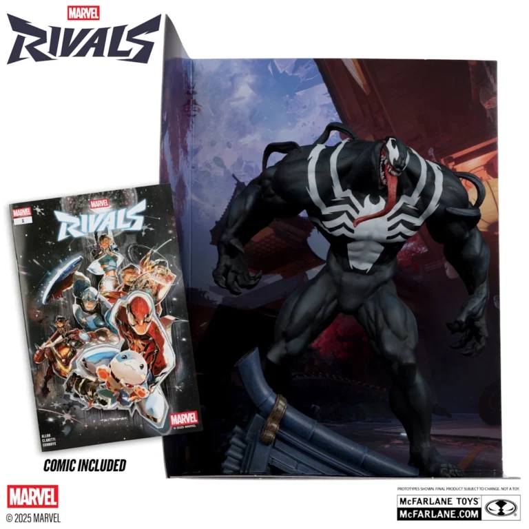 03. McFarlane Marvel Venom (Marvel Rivals) Figura, 24cm