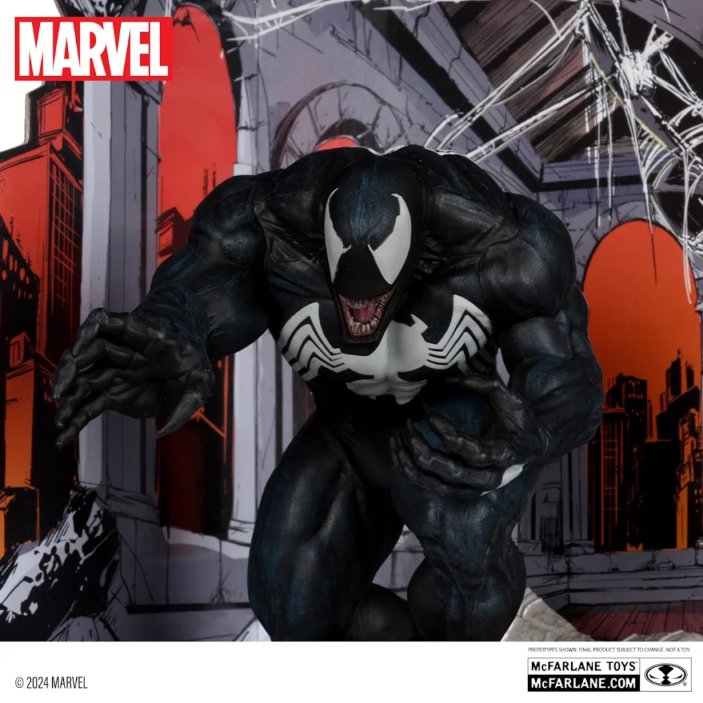 03. McFarlane Marvel Venom (The Amazing Spider Man #316) Figura, 16cm