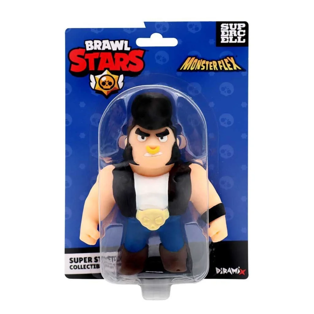 03. Monster Flex Brawl Stars Bull Rastezljiva Figura