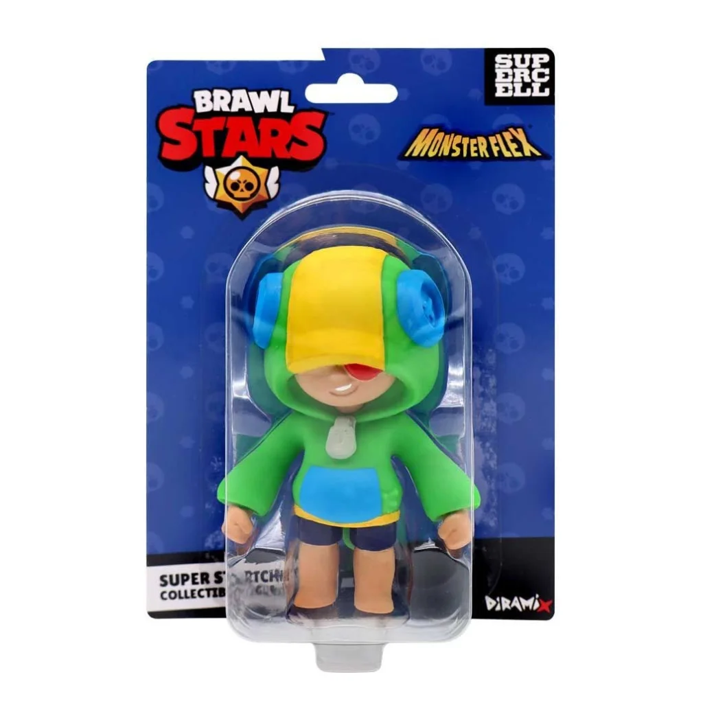 03. Monster Flex Brawl Stars Leon Rastezljiva Figura