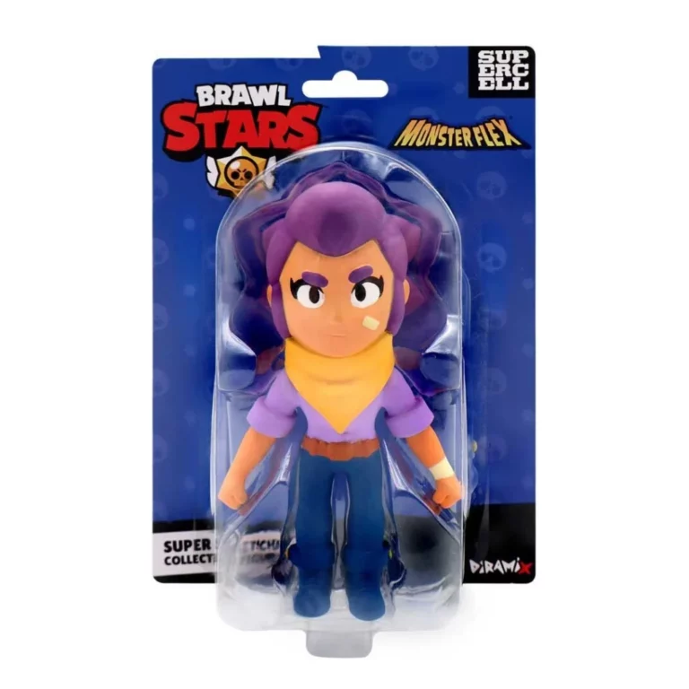 03. Monster Flex Brawl Stars Shelly Rastezljiva Figura