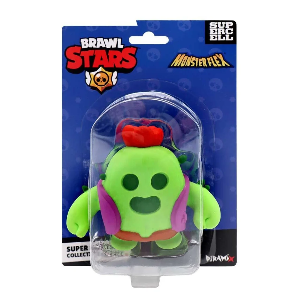 03. Monster Flex Brawl Stars Spike Rastezljiva Figura