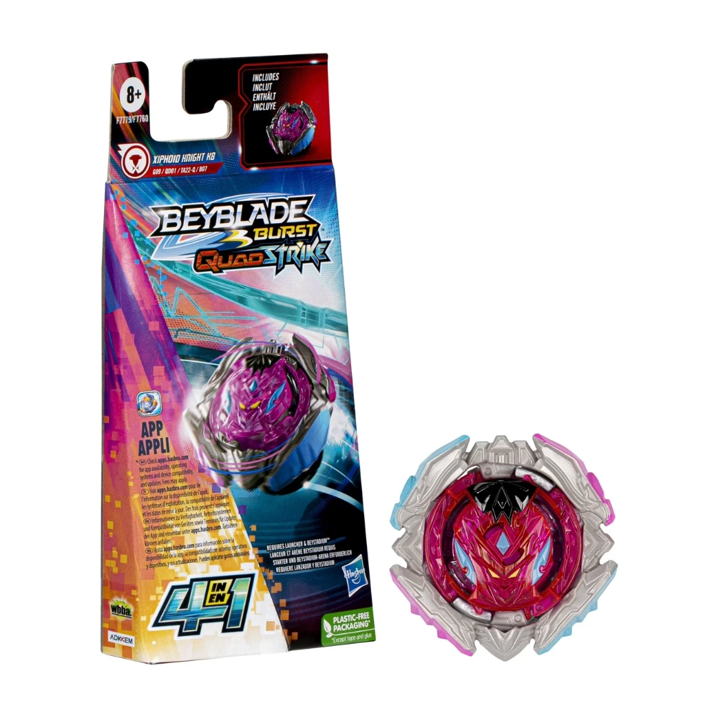 04. Beyblade Burst QuadStrike Xiphoid Knight K8