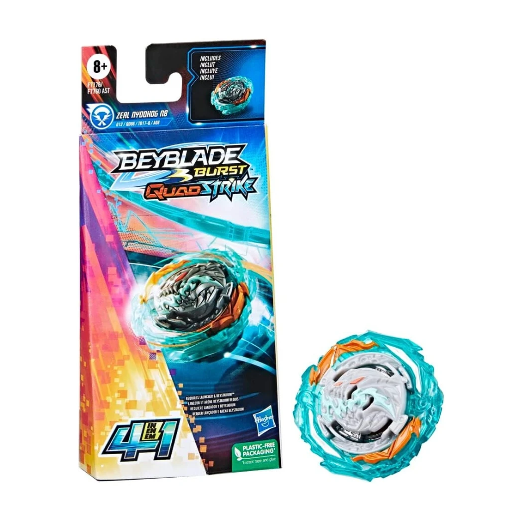 04. Beyblade Burst QuadStrike Zeal Nyddhog N8