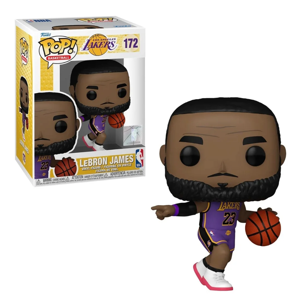 04. Funko Pop! Basketball Los Angeles Lakers LeBron James #172