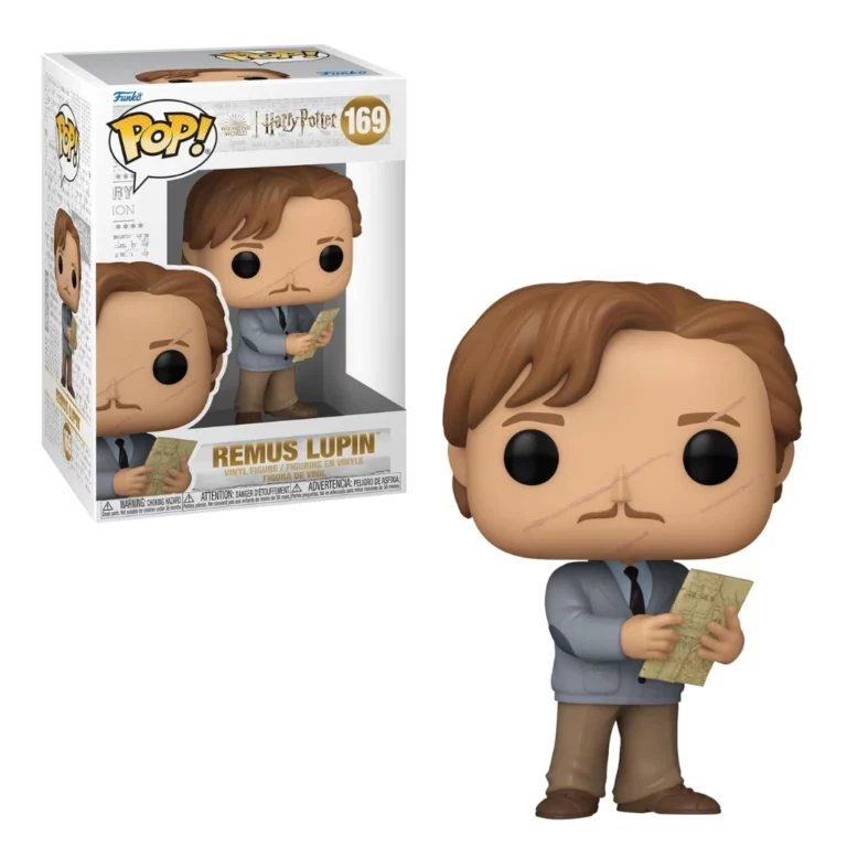 04. Funko Pop! Movies Harry Potter Remus Lupin With Map #169