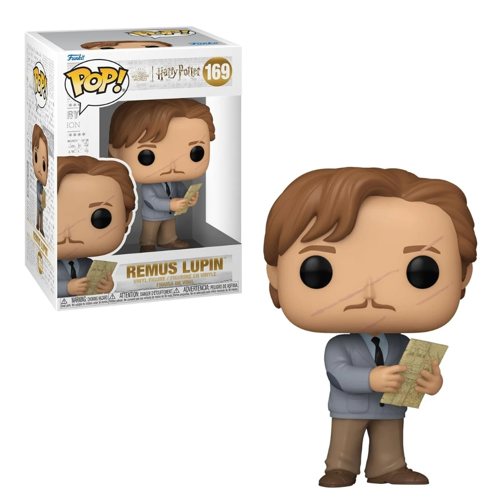 04. Funko Pop! Movies Harry Potter Remus Lupin With Map #169