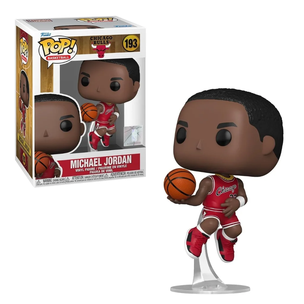 04. Funko Pop! NBA Chicago Bulls Michael Jordan (Rookie Season) #193