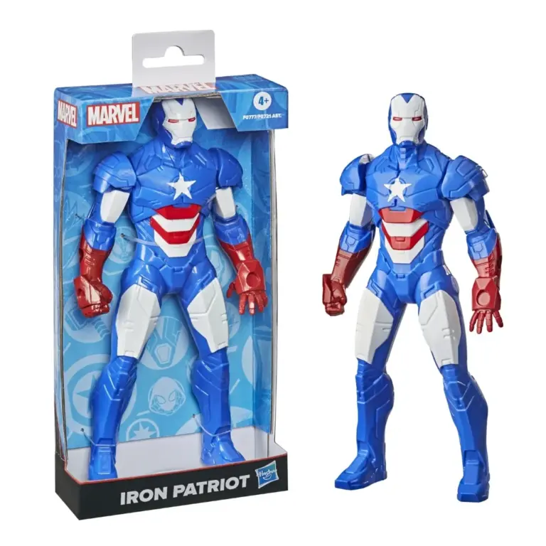 04. Hasbro Marvel Iron Patriot Figura, 25cm