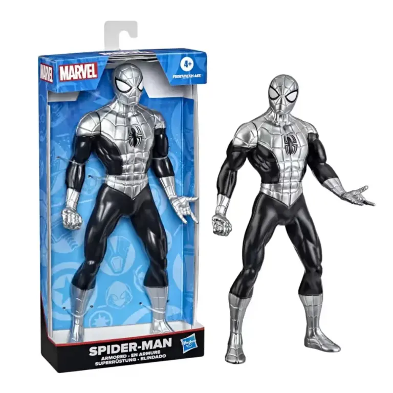 04. Hasbro Marvel Spider Man (Armored) Figura, 25cm