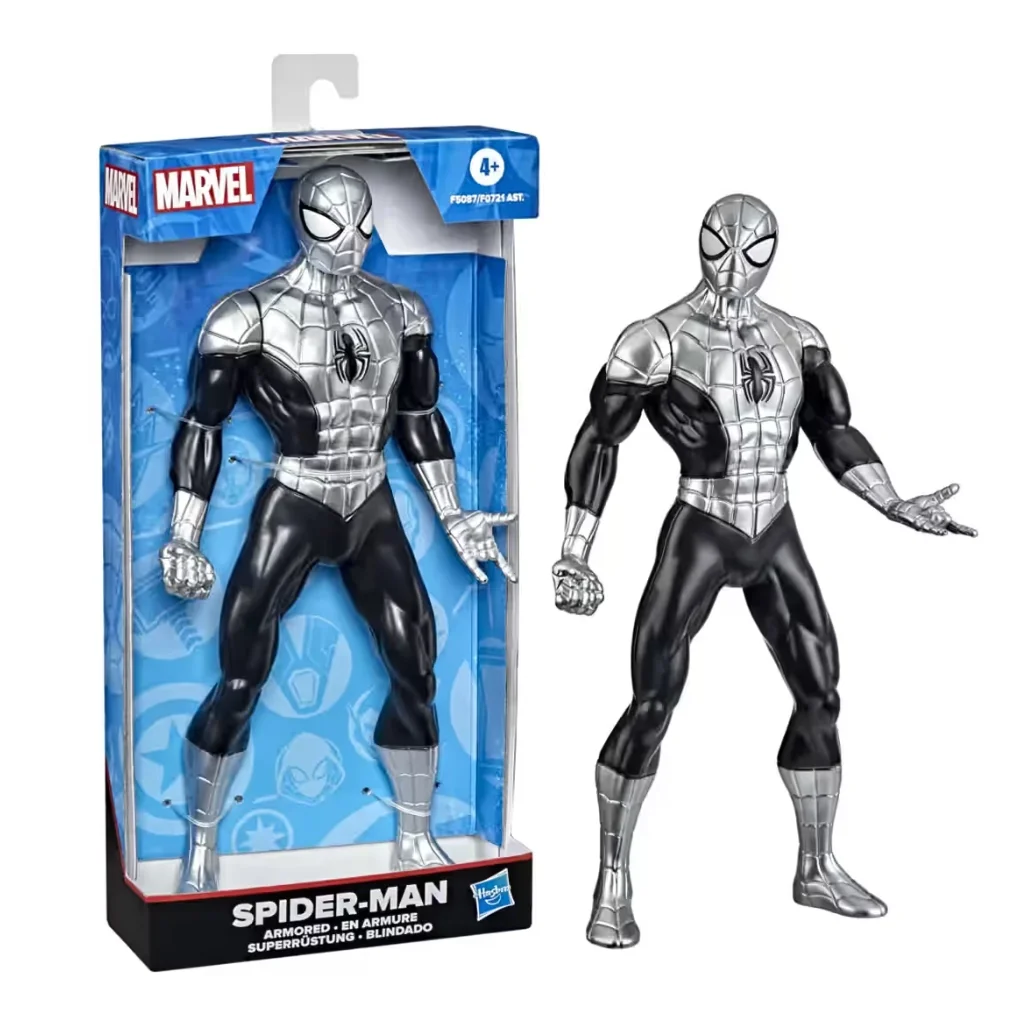 04. Hasbro Marvel Spider Man (Armored) Figura, 25cm