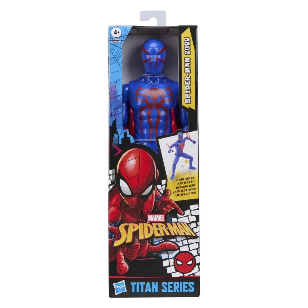 04. Hasbro Titan Series Spider Man Spider Man 2099 Figura, 30cm