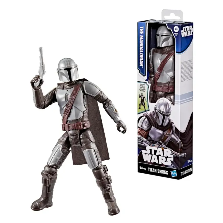 04. Hasbro Titan Series Star Wars The Mandalorian Figura, 30cm
