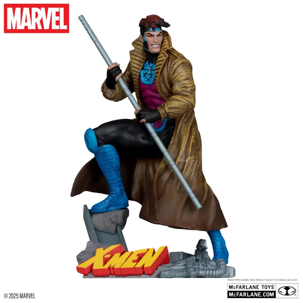 04. McFarlane Marvel Gambit (X Men #1) Figura, 18cm