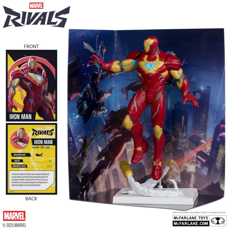 04. McFarlane Marvel Iron Man (Marvel Rivals) Figura, 28cm