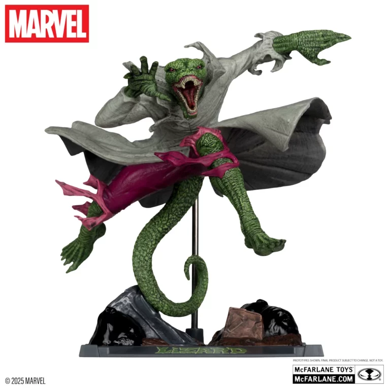 04. McFarlane Marvel The Lizard (Spider Man #2) Figura, 15cm