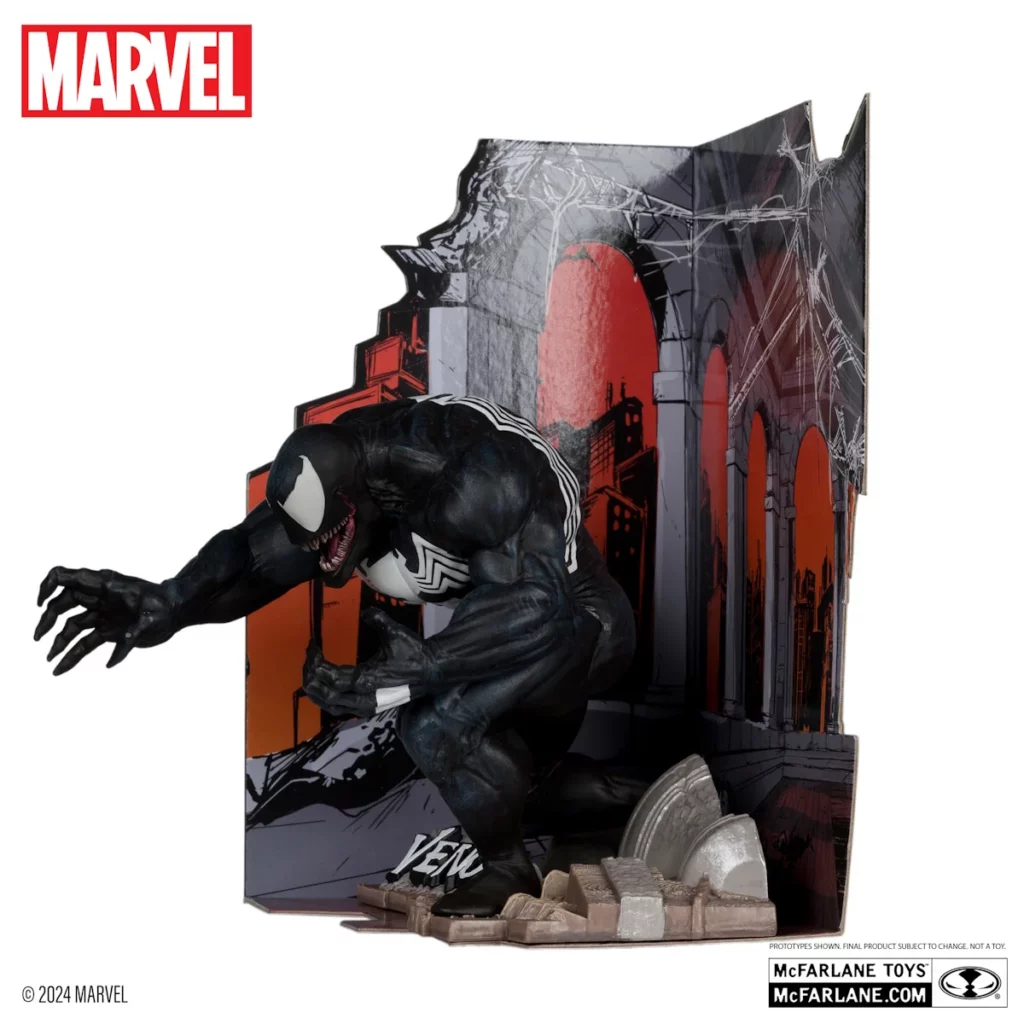 04. McFarlane Marvel Venom (The Amazing Spider Man #316) Figura, 16cm