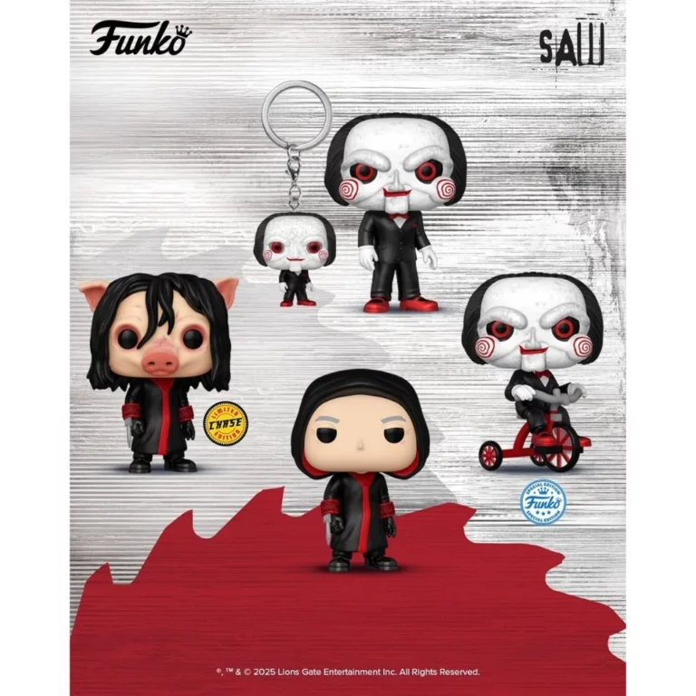 04. Privjesak Funko Pocket Pop! Saw Billy The Puppet