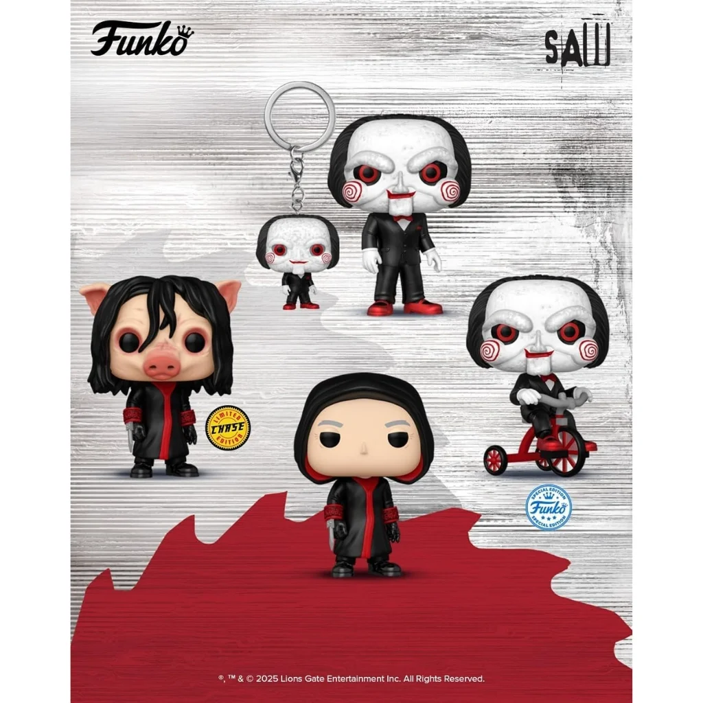 04. Privjesak Funko Pocket Pop! Saw Billy The Puppet