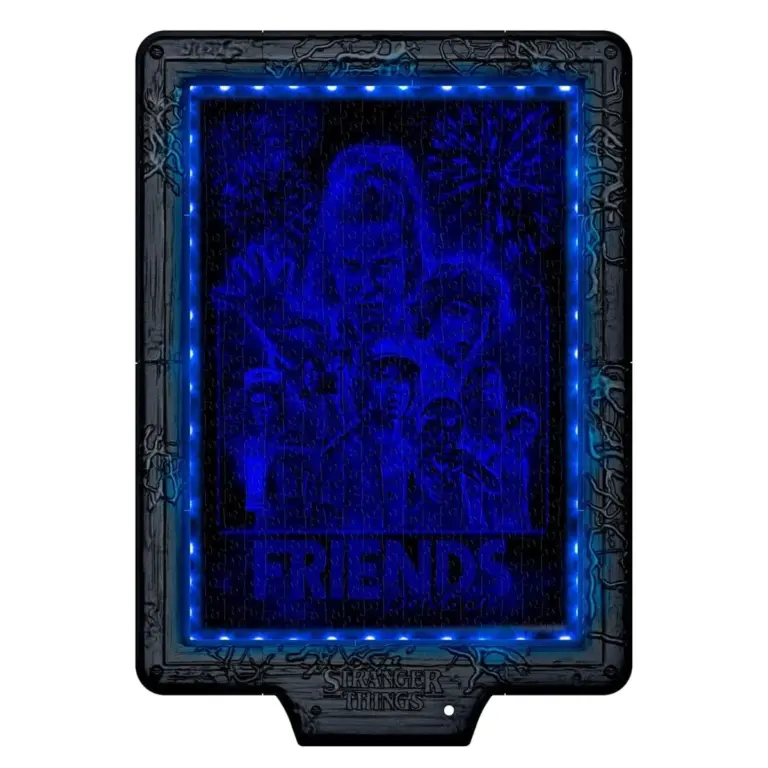 04. Stranger Things 'The Upside Down' Puzzle S LED Okvirom, 520pcs