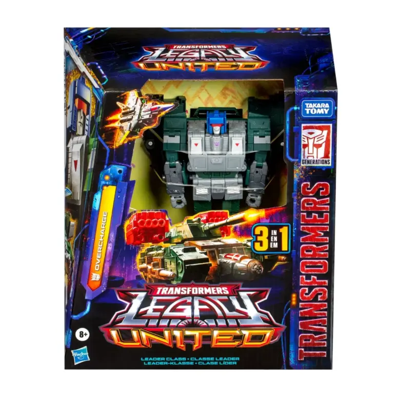 04. Transformers Legacy United Overcharge Figura, 19cm