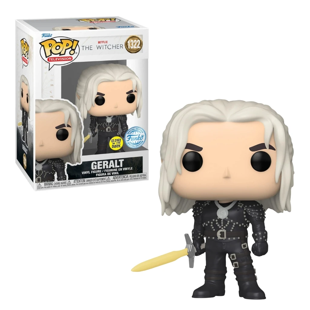 05. Funko Pop! TV The Witcher Geralt (GITD) #1322