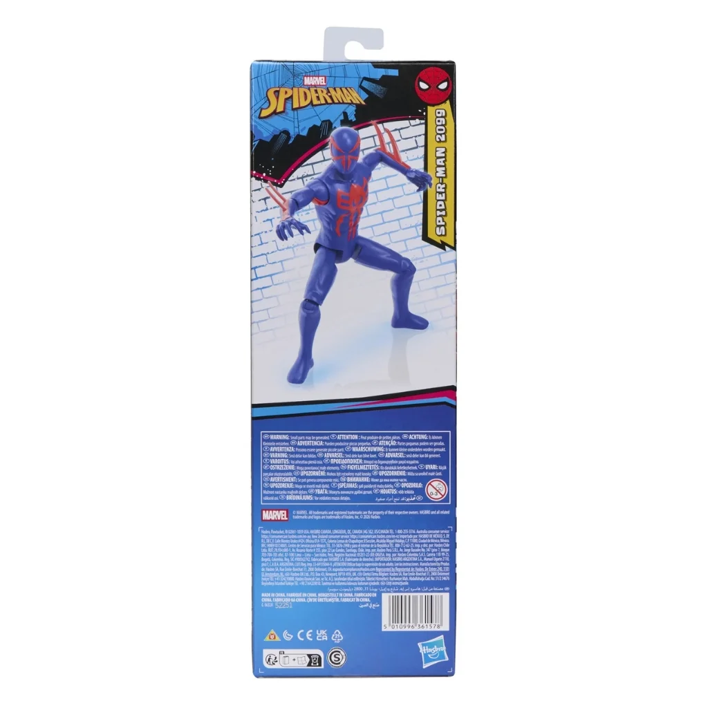 05. Hasbro Titan Series Spider Man Spider Man 2099 Figura, 30cm