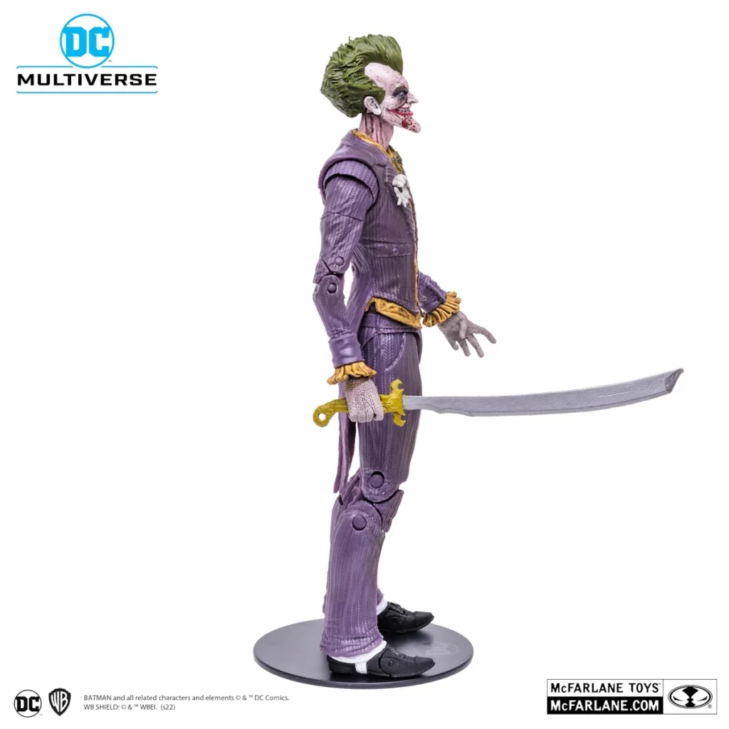05. McFarlane DC Multiverse The Joker (Batman Arkham City) Figura, 18cm