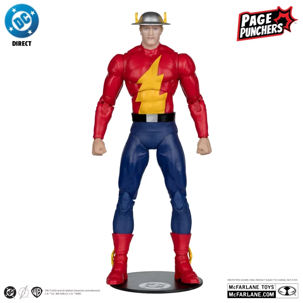 05. McFarlane DC The Flash Jay Garrick Figura, 18cm + Strip (The Flash #123)