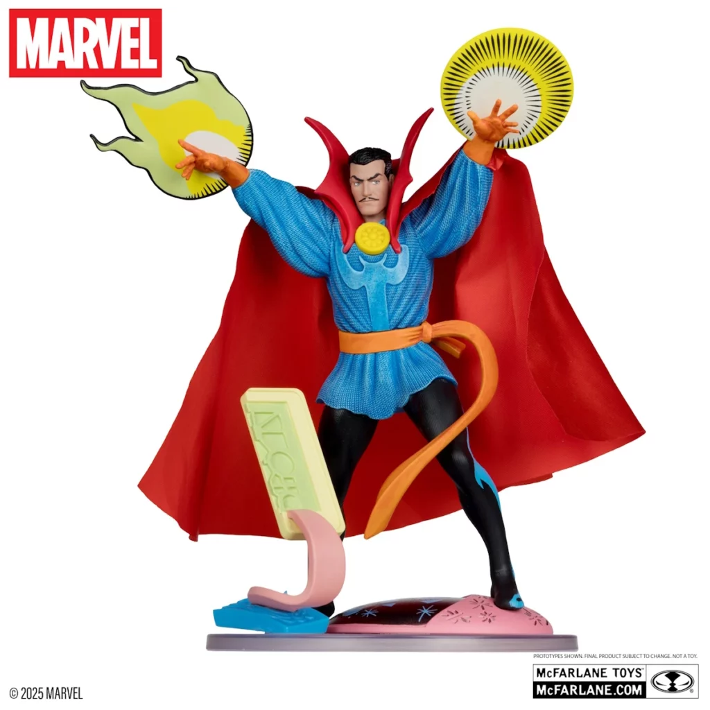 05. McFarlane Marvel Doctor Strange (Strange Tales #128) Figura, 20cm