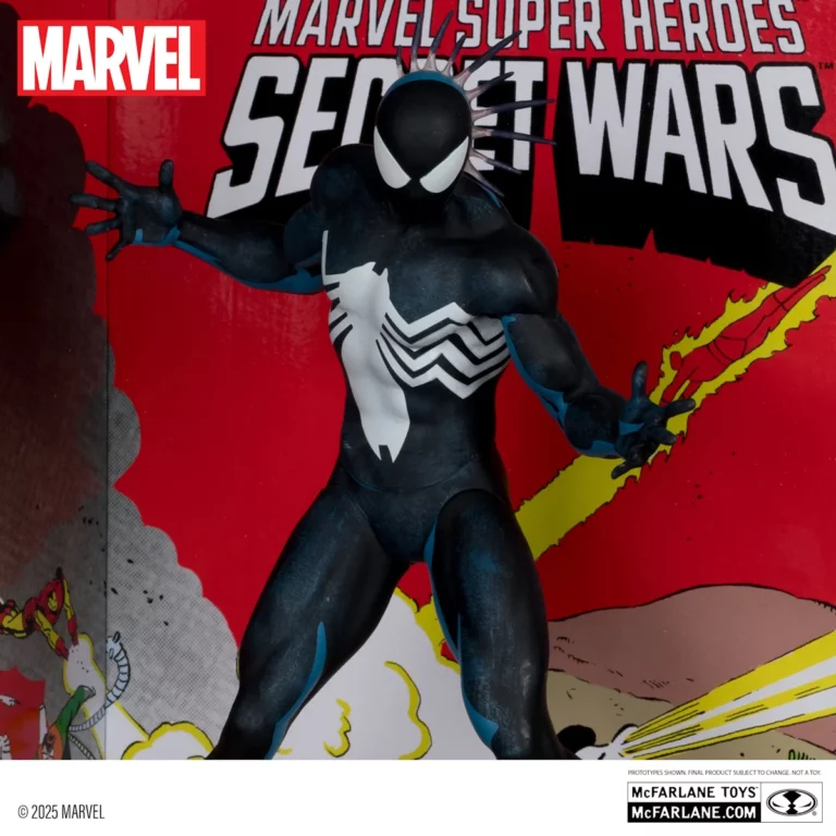 05. McFarlane Marvel Spider Man Figura, 27cm + Strip (Secret Wars #8)