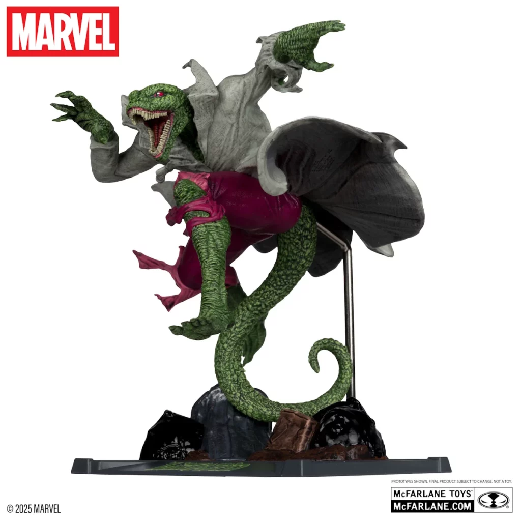 05. McFarlane Marvel The Lizard (Spider Man #2) Figura, 15cm