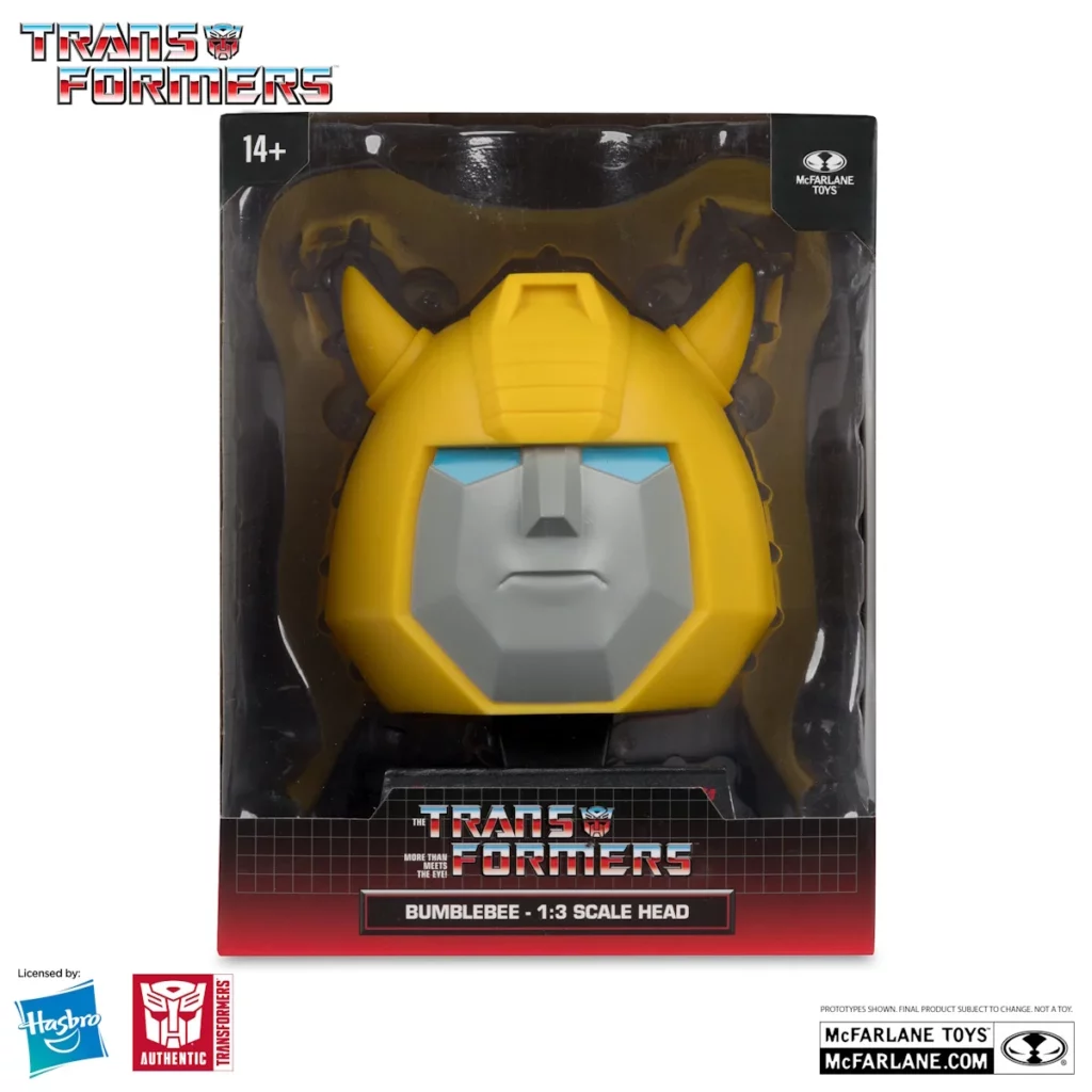 05. McFarlane Transformers Bumblebee 1 3 Scale Head