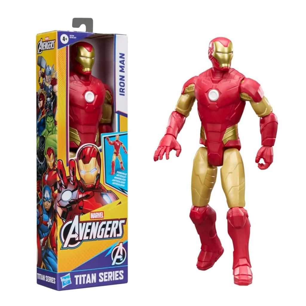 06. Hasbro Titan Series Avengers Iron Man Figura, 30cm