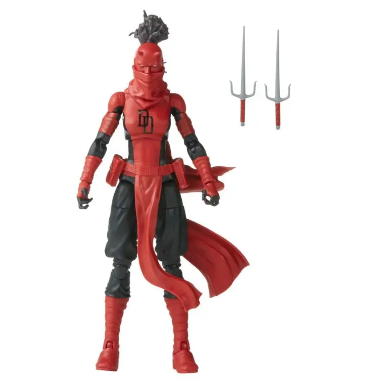 06. Marvel Legends Series Elektra Natchios Daredevil Figura, 15cm