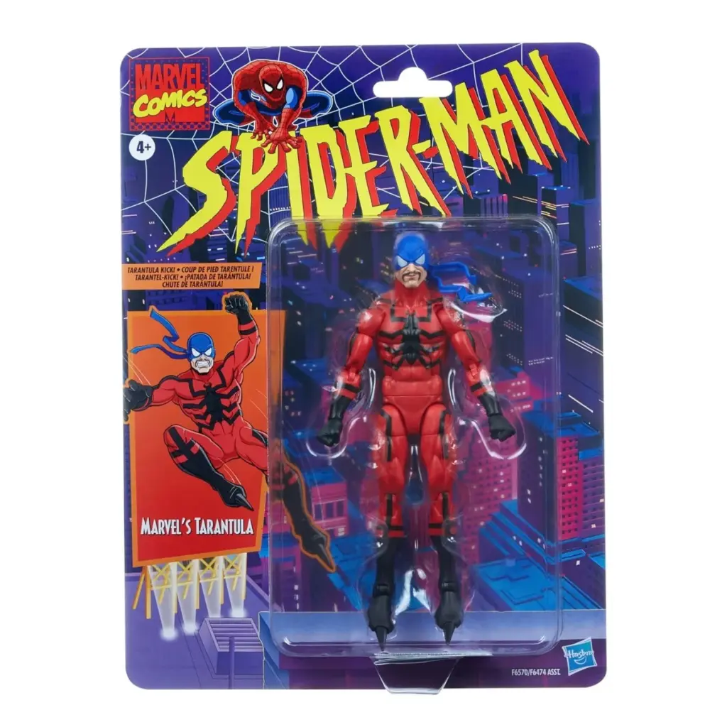 06. Marvel Legends Series Spider Man Marvel's Tarantula Figura, 15cm