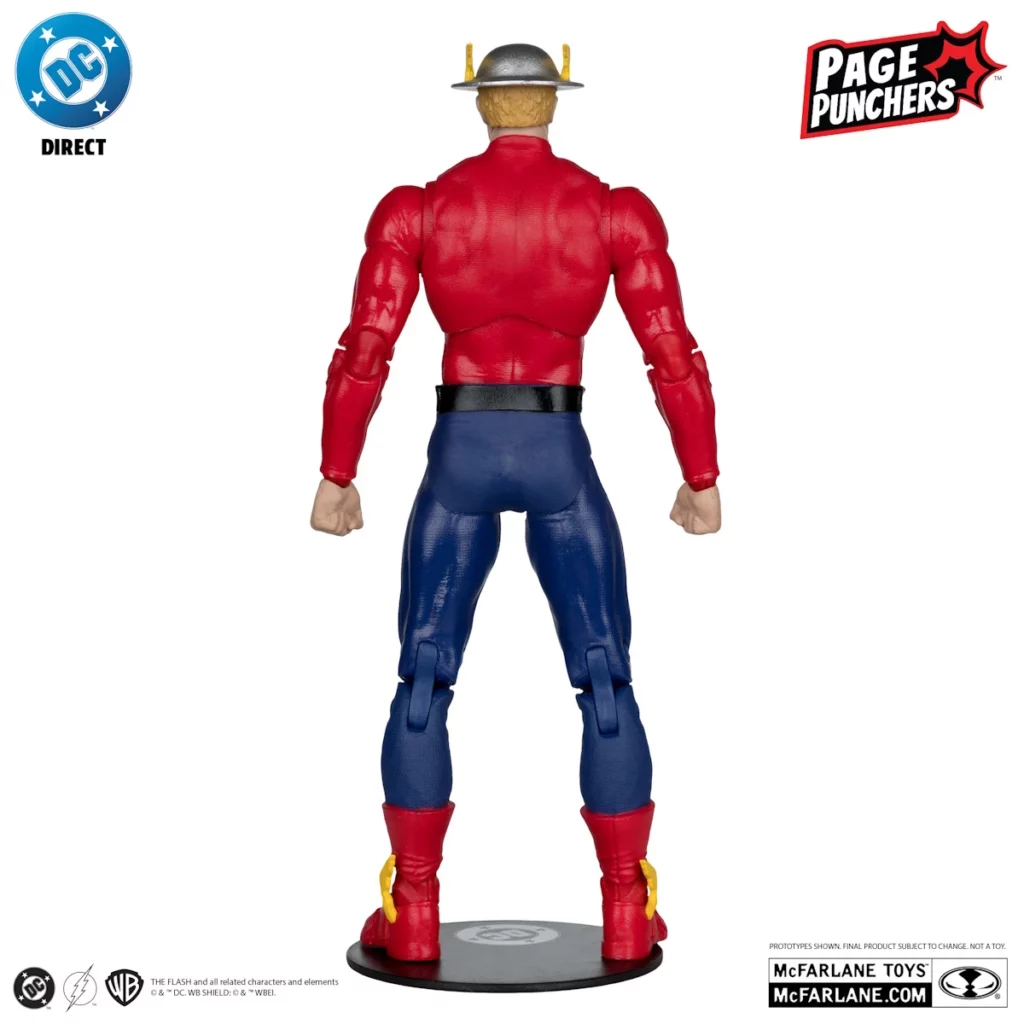 06. McFarlane DC The Flash Jay Garrick Figura, 18cm + Strip (The Flash #123)