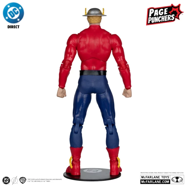 06. McFarlane DC The Flash Jay Garrick Figura, 18cm + Strip (The Flash #123)