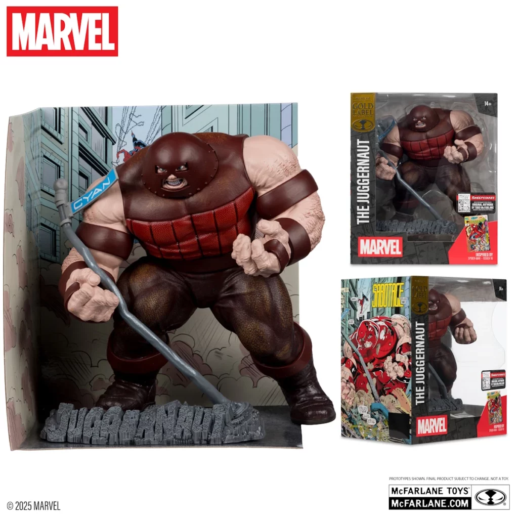 06. McFarlane Gold Label The Juggernaut (Spider Man #16) Figura, 17cm