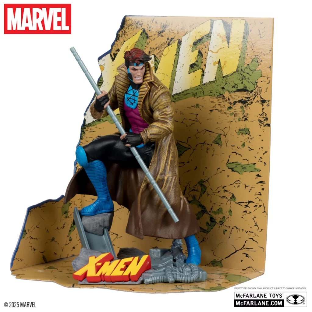 06. McFarlane Marvel Gambit (X Men #1) Figura, 18cm