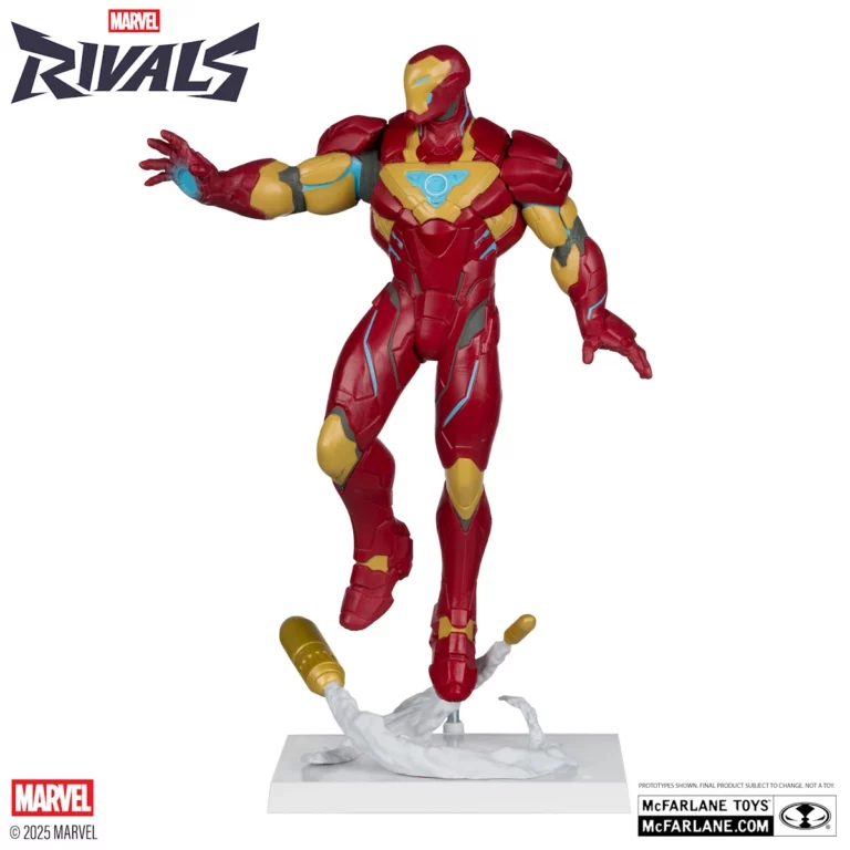 06. McFarlane Marvel Iron Man (Marvel Rivals) Figura, 28cm
