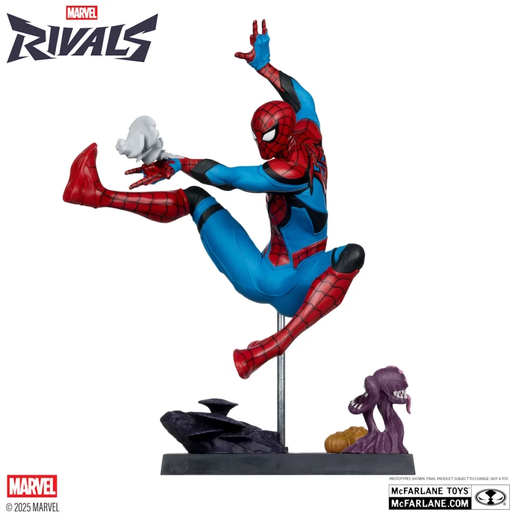06. McFarlane Marvel Spider Man (Marvel Rivals) Figura, 26cm