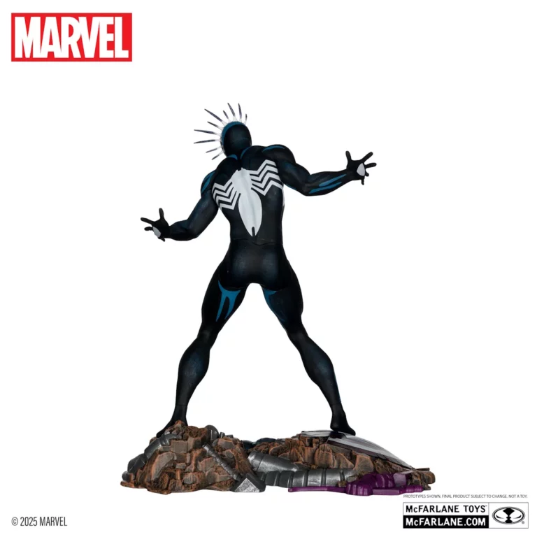 06. McFarlane Marvel Spider Man Figura, 27cm + Strip (Secret Wars #8)