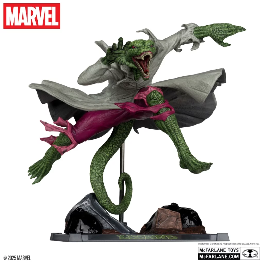 06. McFarlane Marvel The Lizard (Spider Man #2) Figura, 15cm