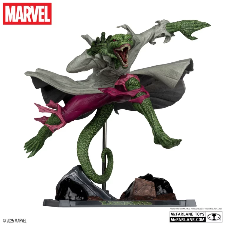 06. McFarlane Marvel The Lizard (Spider Man #2) Figura, 15cm