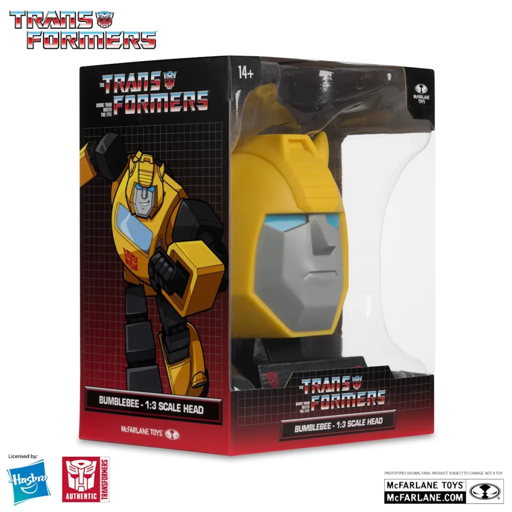 06. McFarlane Transformers Bumblebee 1 3 Scale Head