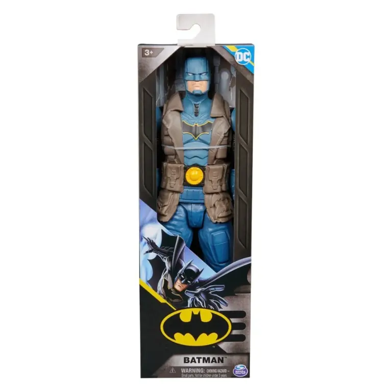 06. Spin Master DC Batman (Black Armour) Figura, 30cm