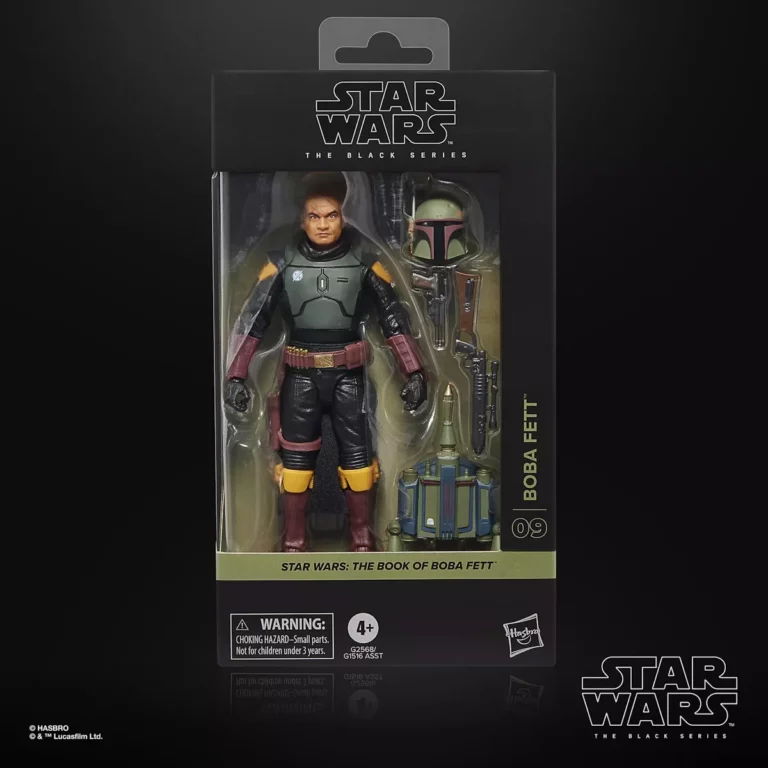 06. Star Wars The Book Of Boba Fett Boba Fett Figura, 15cm