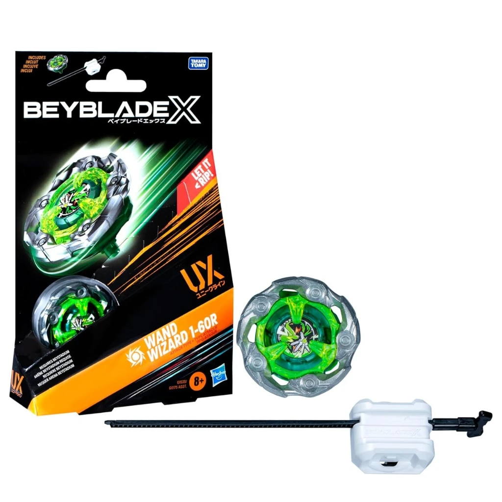 07. Beyblade X Wand Wizard 1 60R UX Starter Pack